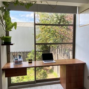 Escritorio en Roble Vaporizado